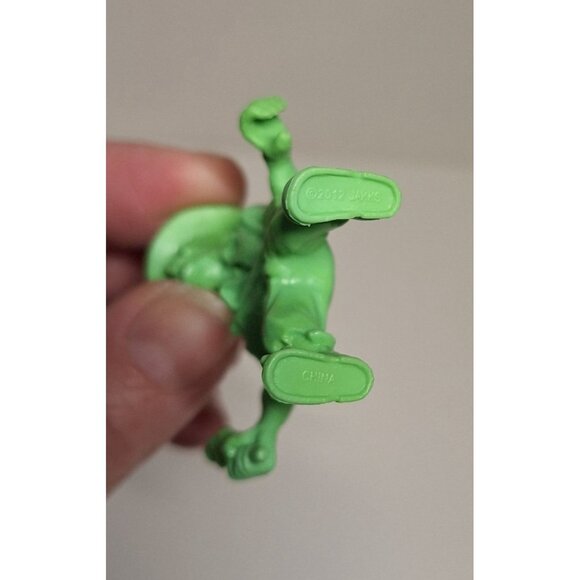 Grim Trekker SLUG Zombies Series 2 Green Mini Zombie Figure 2012 Fedora Torch - Picture 5 of 5